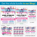 entire bundle with tickets and half sheet flyers templates is available in the shop too